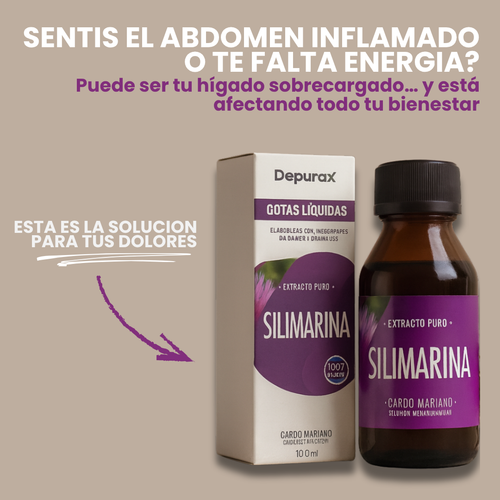Depurax | Gotas Silimarina para Hígado Graso