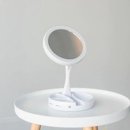 Espejo Redondo Con Luz Led