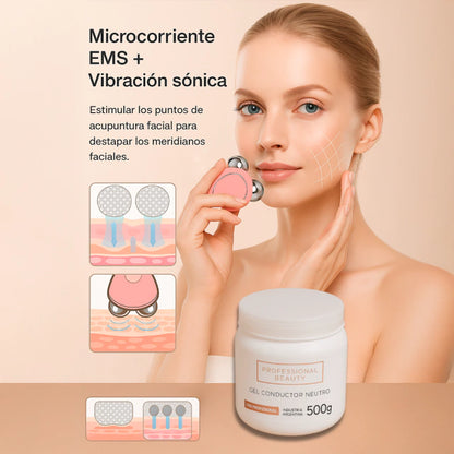 Masajeador SkinDion® + Gel Conductor