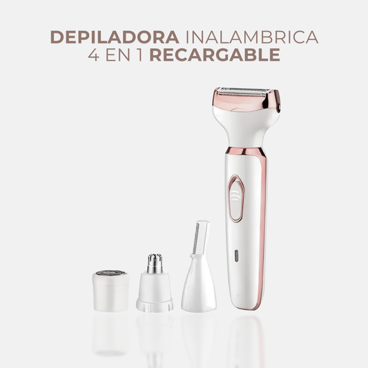 Depiladora Inalambrica 4 en 1