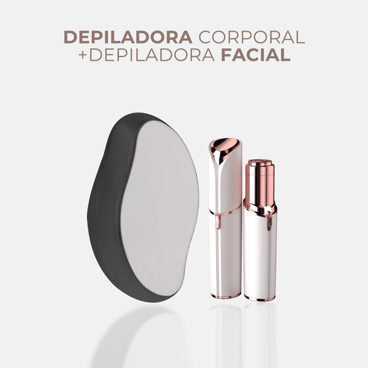 Depiladora indolora Corporal + Facial GRATIS