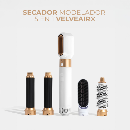Secador De Pelo VelvéAir® 5 en 1